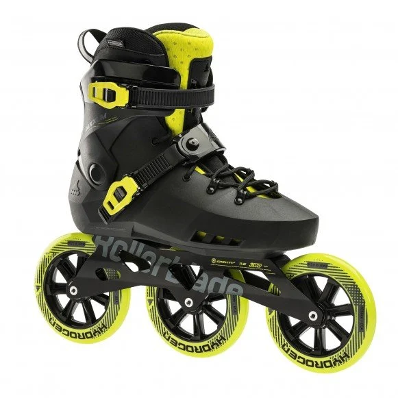 Rollerblade MAXXUM 125 X-Training Fitness Skate Men schwarz-limette 1 Rollerblade MAXXUM 125 X-Training Fitness Skate Men schwarz-limette