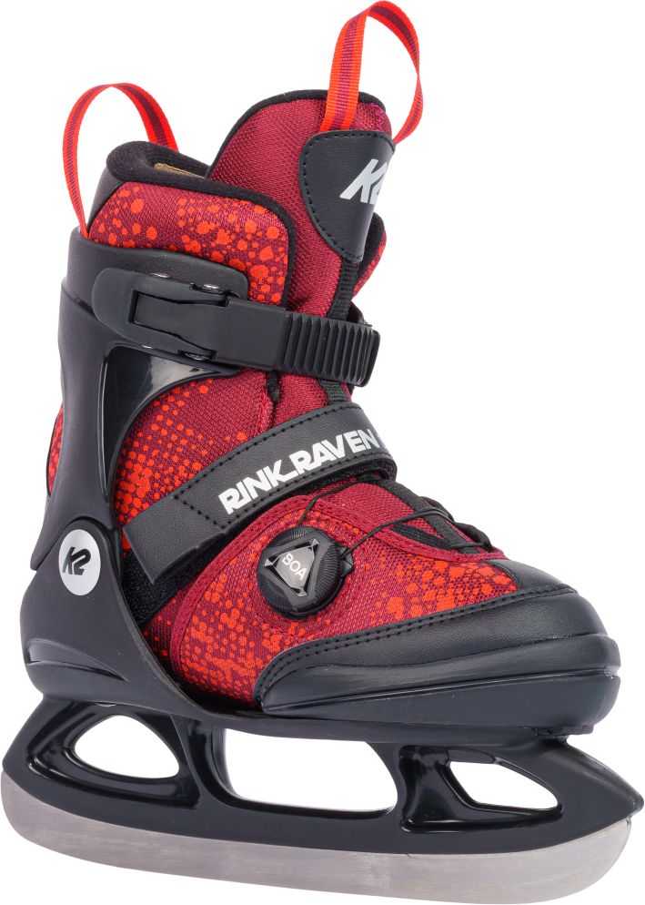 K2 Rink Raven ICE BOA - black - red - Junior Ice Skates - Kinder Schlittschuhe 2 K2 Rink Raven ICE BOA - black - red - Junior Ice Skates - Kinder Schlittschuhe – Bild 2