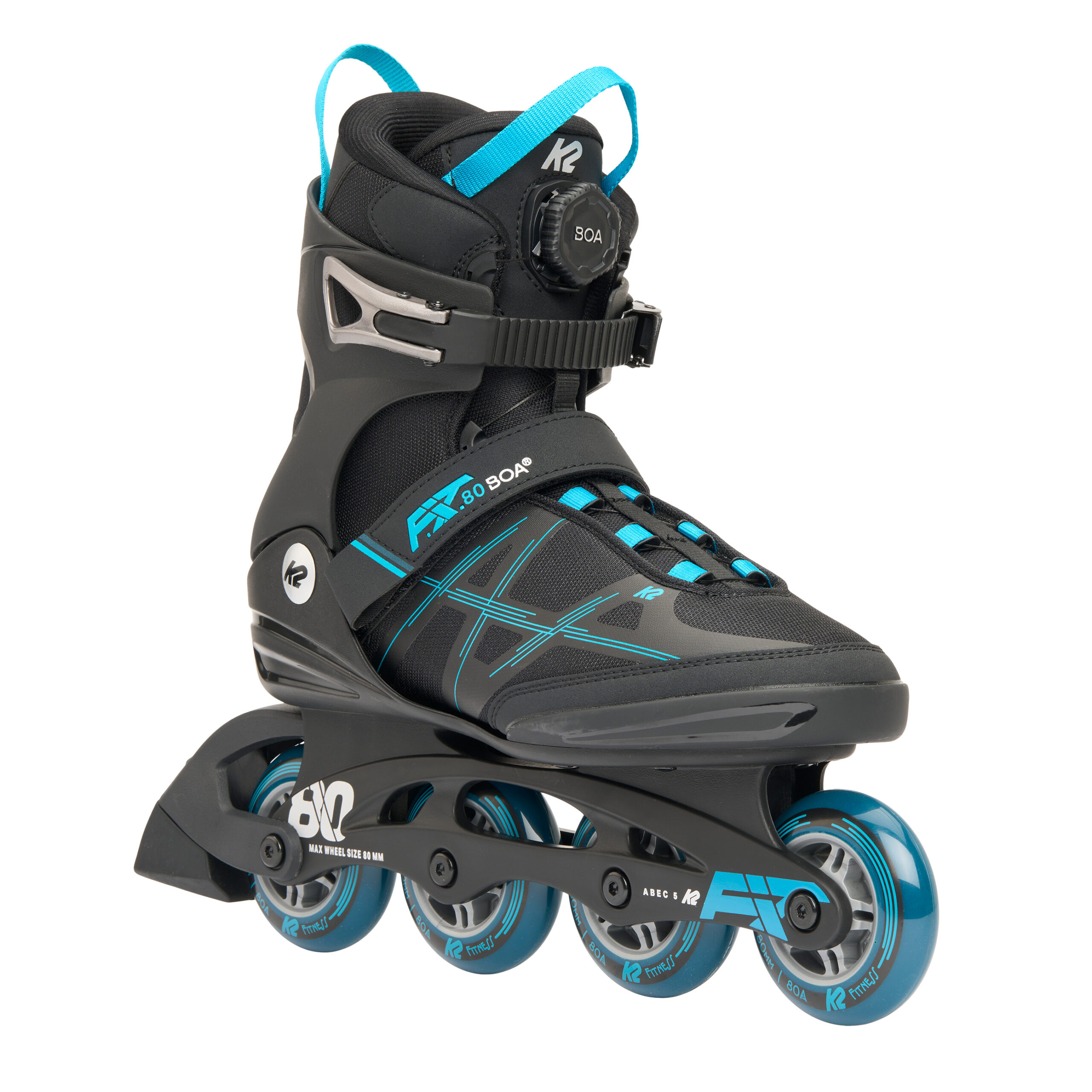 K2 F.I.T. 80 BOA Man - black - blue - Herrenskate 1 K2 F.I.T. 80 BOA Man - black - blue - Herrenskate