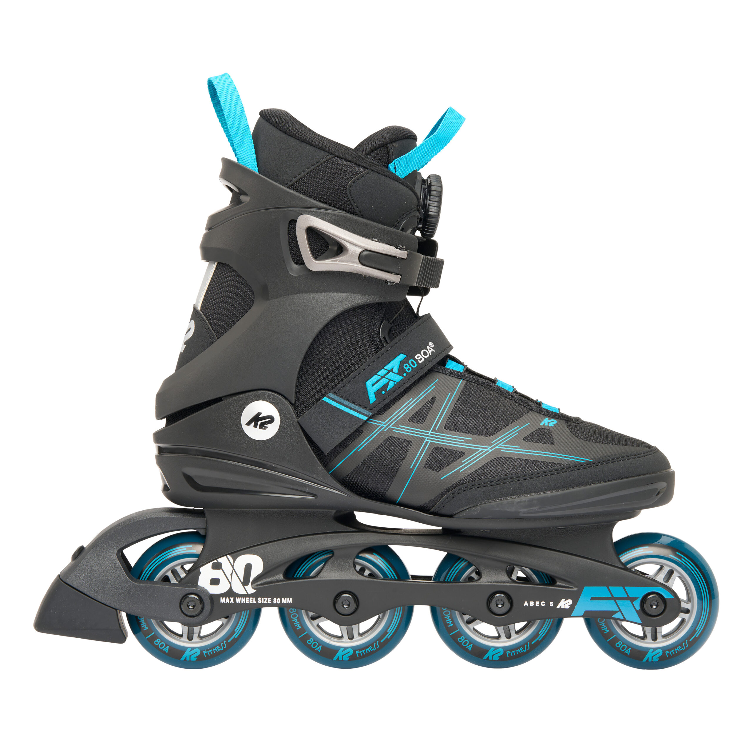 K2 F.I.T. 80 BOA Man - black - blue - Herrenskate 3 K2 F.I.T. 80 BOA Man - black - blue - Herrenskate – Bild 3