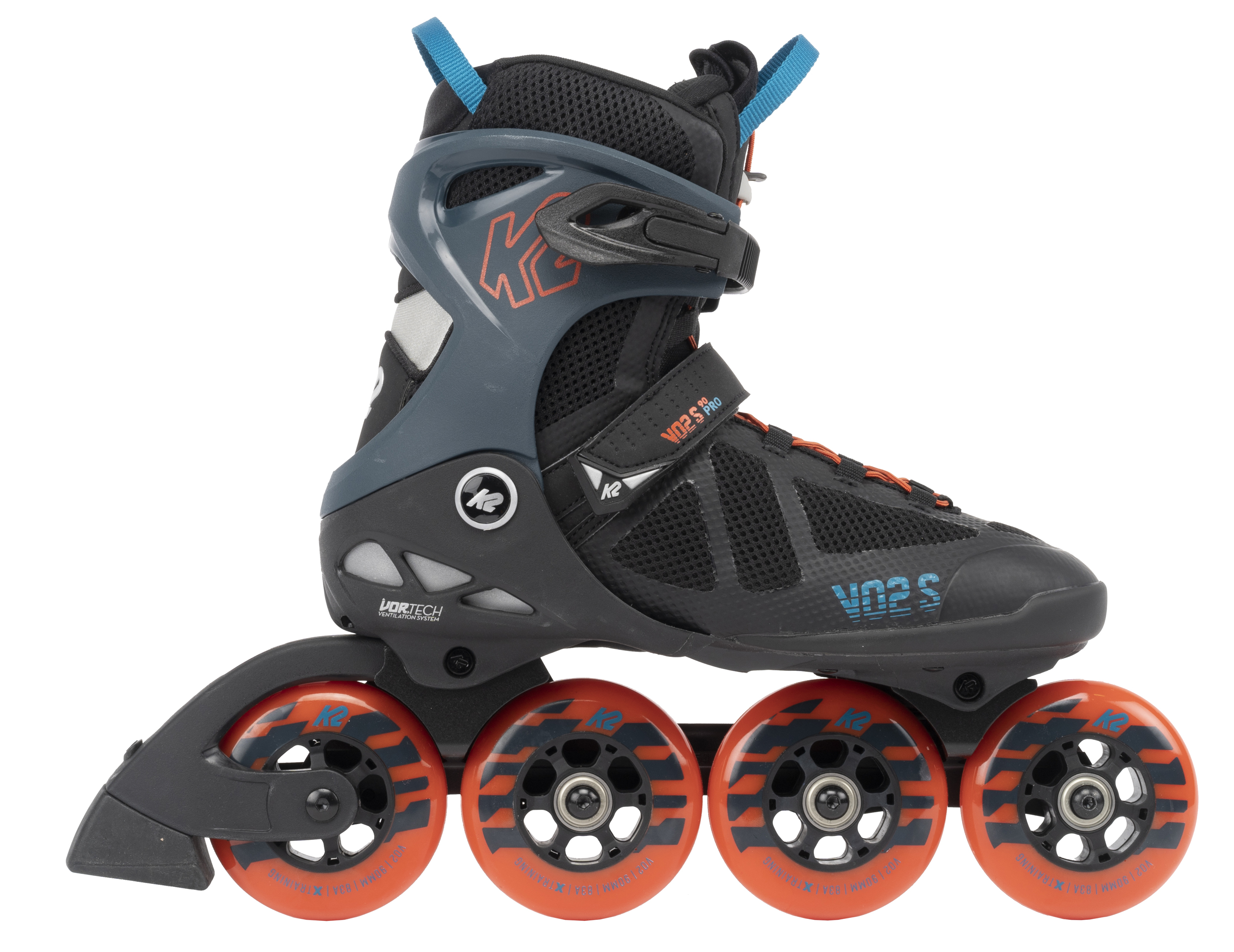 K2 VO2 S Pro 90 Men Skate - black-blue-orange - Herrenskate 2 K2 VO2 S Pro 90 Men Skate - black-blue-orange - Herrenskate – Bild 2