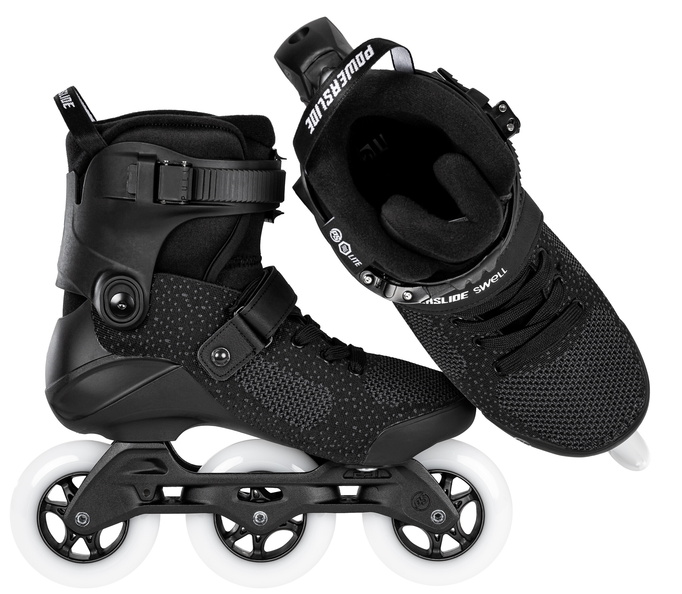 Powerslide Swell Lite Triple Black, 3x100mm, Fitness Skate 3 Powerslide Swell Lite Triple Black, 3x100mm, Fitness Skate – Bild 3