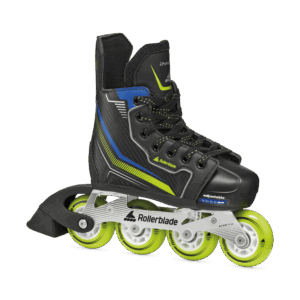 Rollerblade Kids Hockey Skate Dynamo schwarz-limette-blau