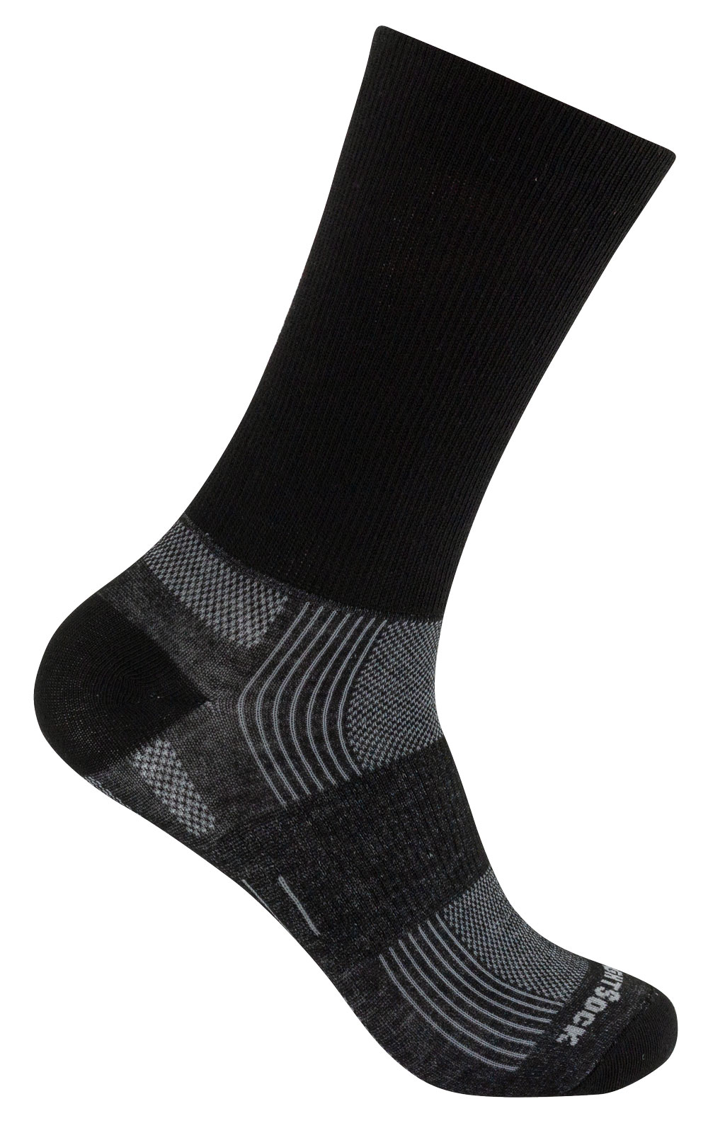 Wrightsock ECO EXPLORE crew Light Black 1 Wrightsock ECO EXPLORE crew Light Black