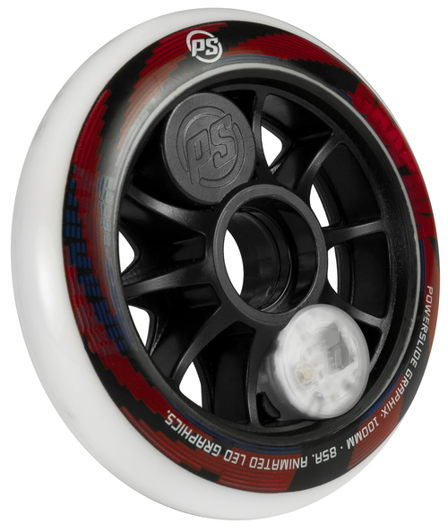 Powerslide Graphix Leuchtrollen 100/85A color – Bild 3