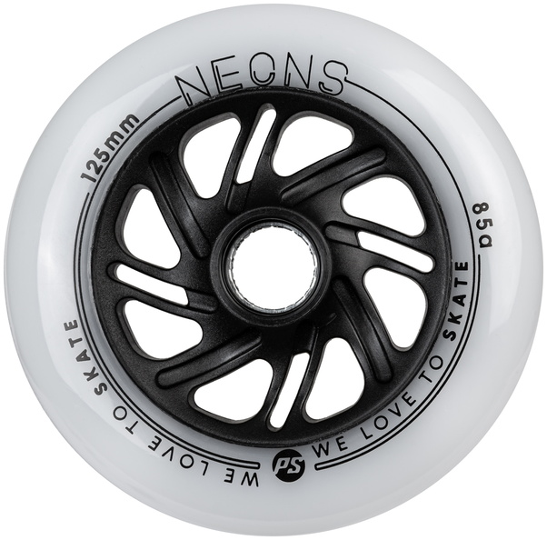 Powerslide NEON Leuchtrolle 125/85A MULTICOLOR (6er Set) – Bild 2