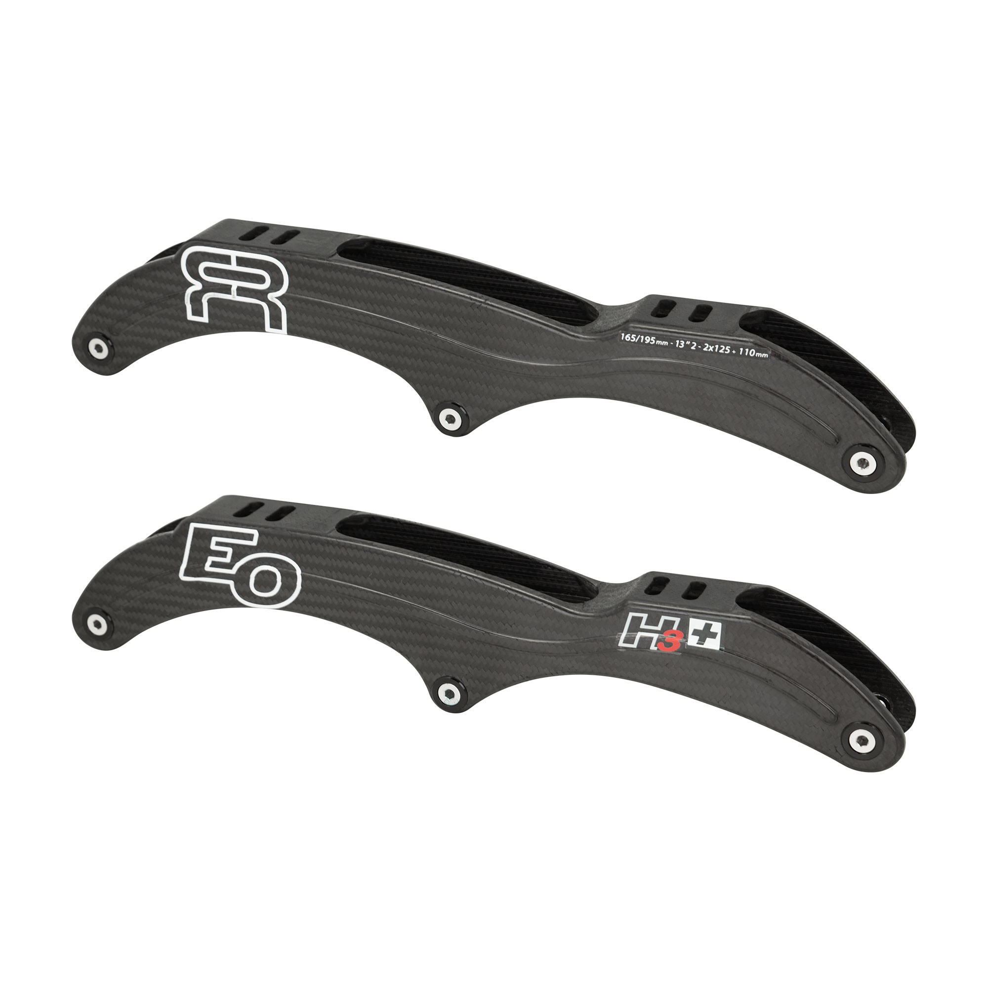 Eo Skates Carbon Schiene 1*110, 2*125, 13.2", 195/165 across 1 Eo Skates Carbon Schiene 1*110, 2*125, 13.2", 195/165 across