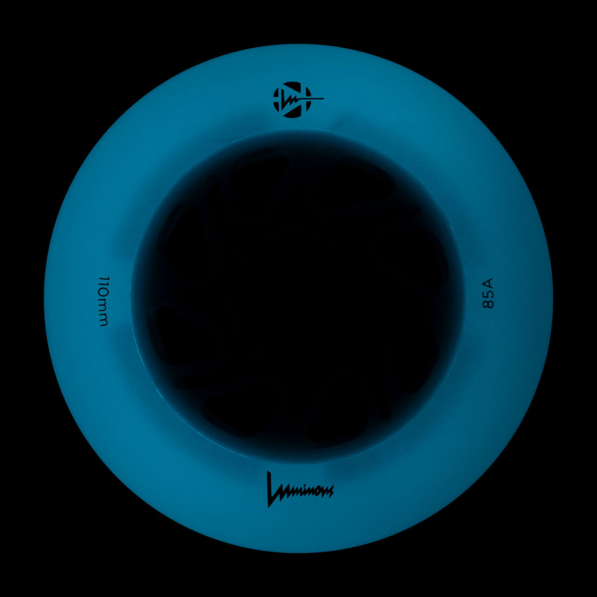 Luminous-LED Wheels Blue ocean glow - blue led 110mm/85A 2 Luminous-LED Wheels Blue ocean glow - blue led 110mm/85A – Bild 2