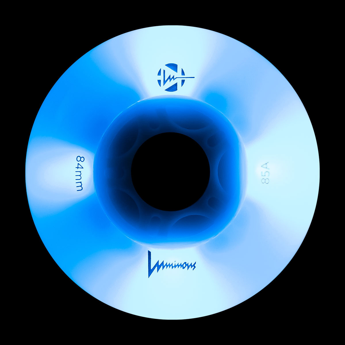 Luminous-LED Wheels BLUE OCEAN GLOW + BLUE LED 84mm/85A 1 Luminous-LED Wheels BLUE OCEAN GLOW + BLUE LED 84mm/85A