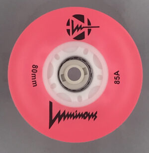 Luminous-LED Wheels Pink 80mm/85A