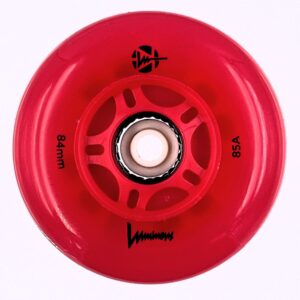Luminous-LED Wheels red-red 84mm/85A