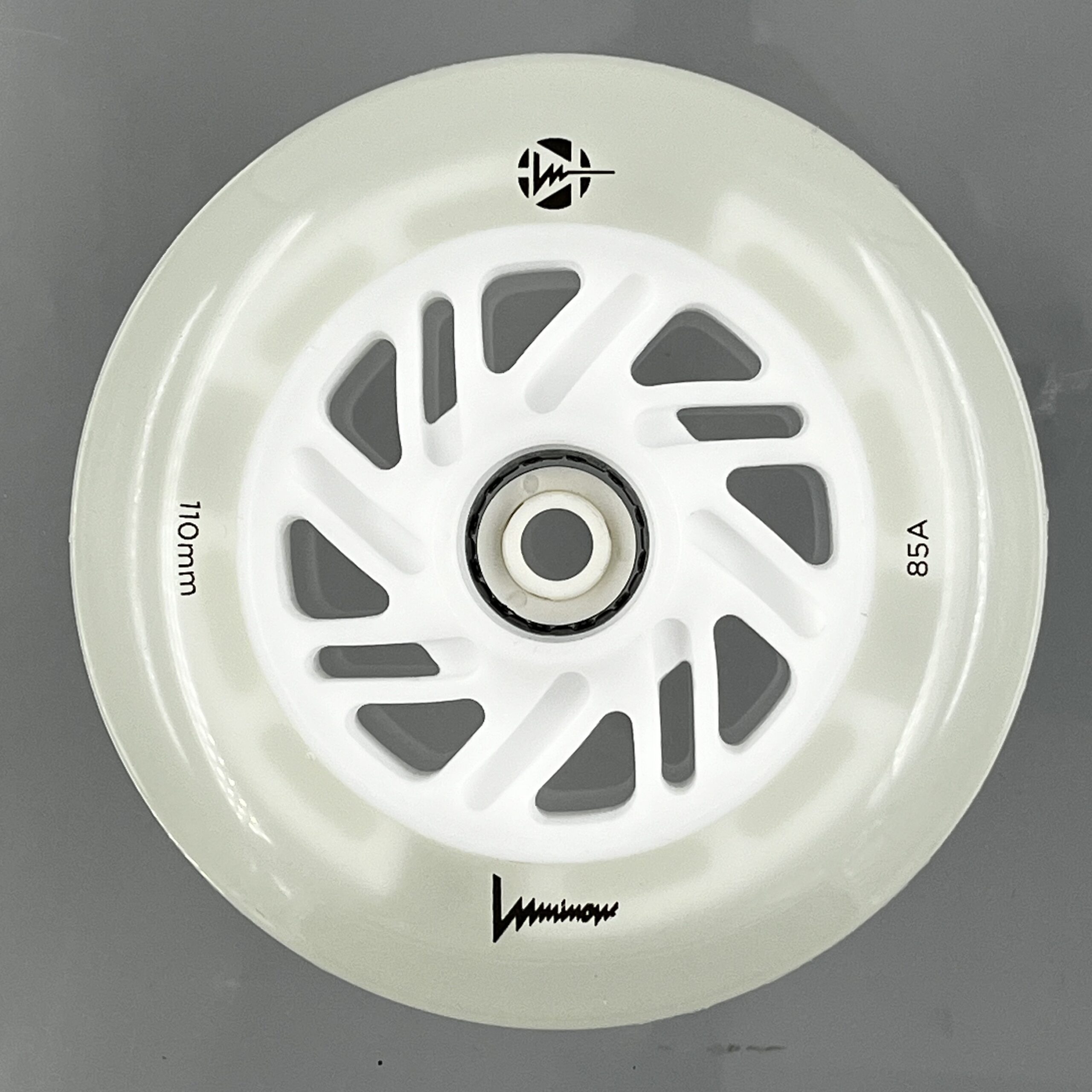Luminous-LED Wheels White Glow 110mm/85A 1 Luminous-LED Wheels White Glow 110mm/85A