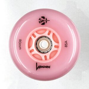 Luminous-LED Wheels Flamingo Pink 90mm/85A