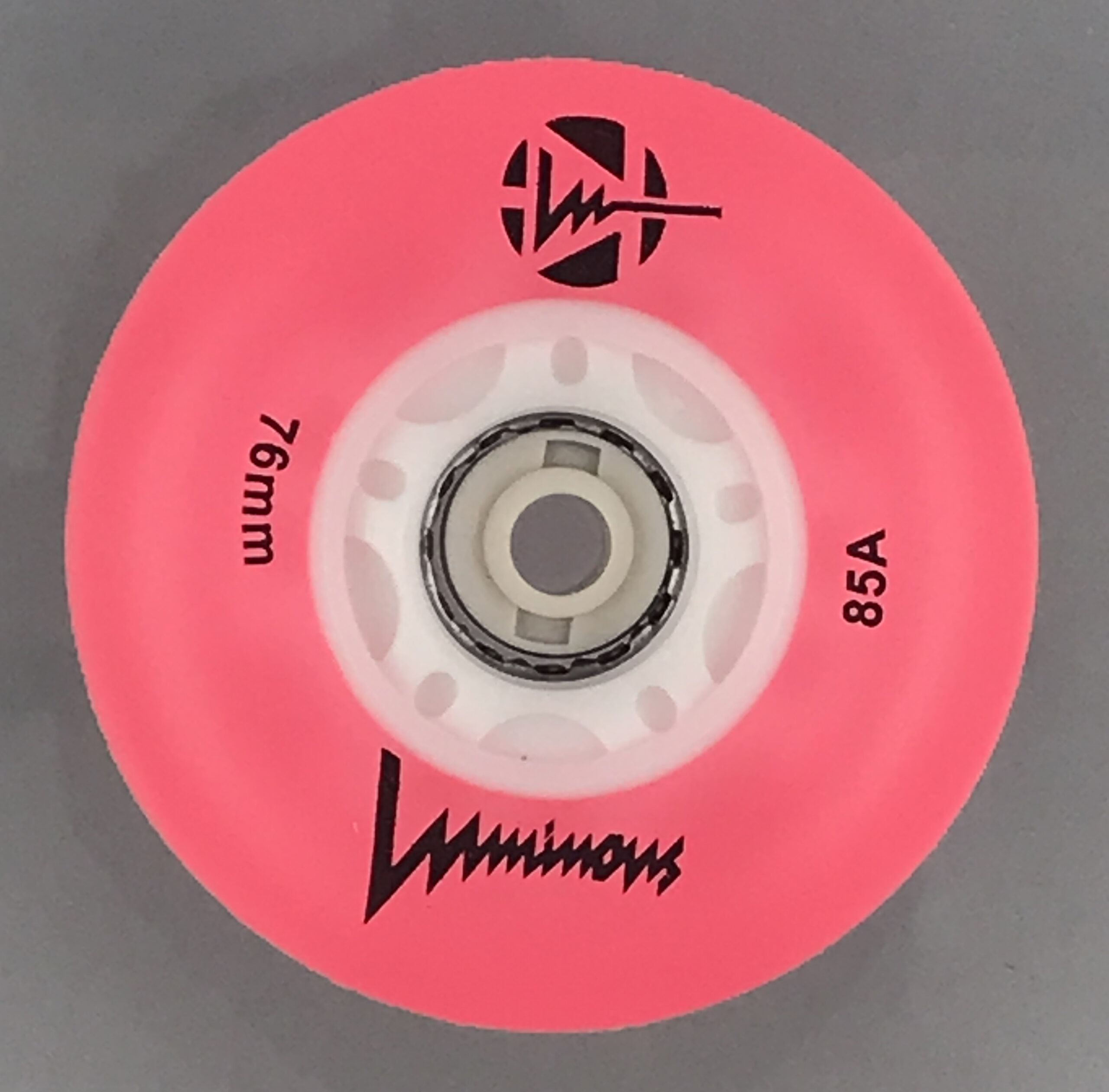 Luminous-LED Wheels Pink 76mm/85A 1 Luminous-LED Wheels Pink 76mm/85A