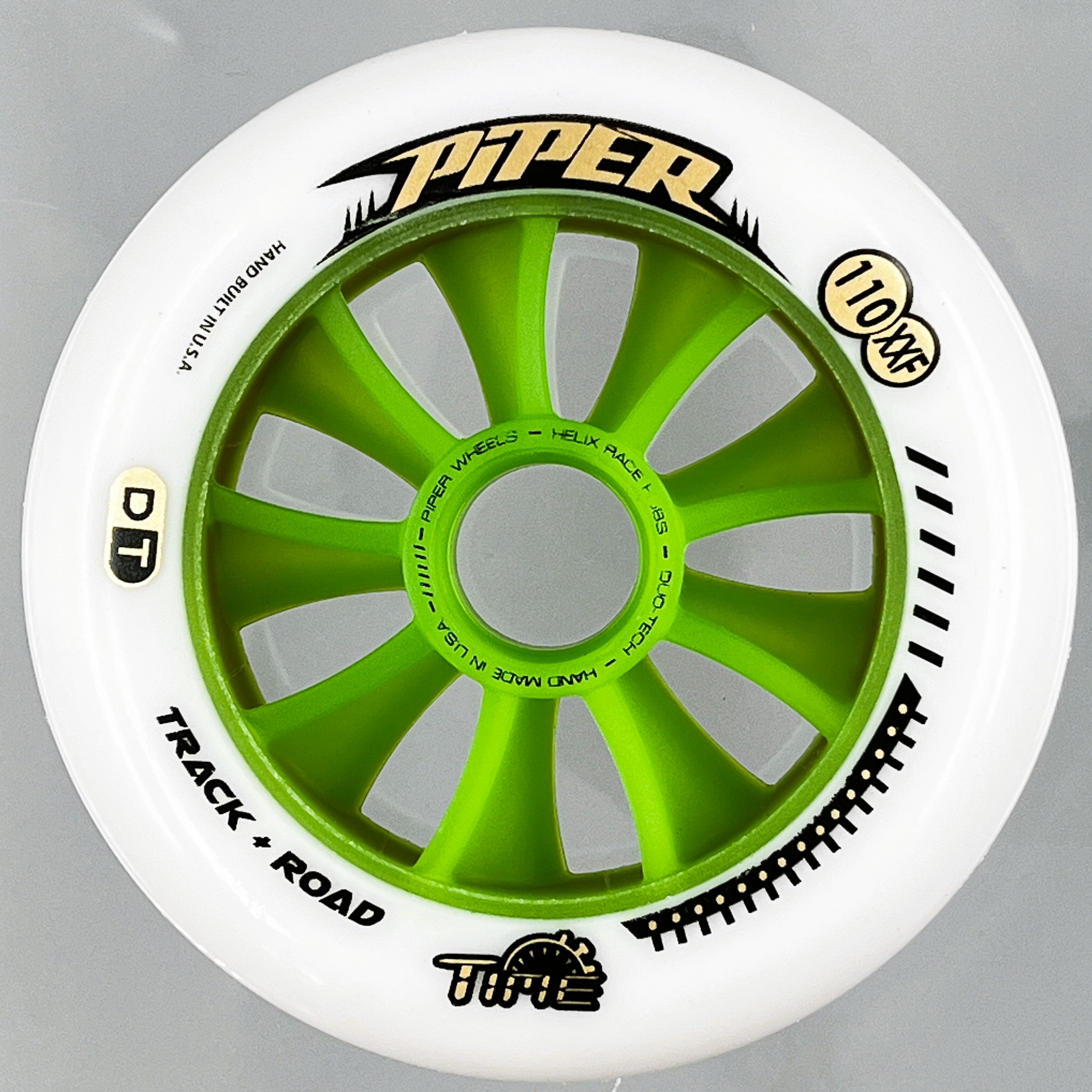 Piper Time XXFast 110mm/87A, Duo-Tech, Insane-A-Thane, Helix Core, natural green 1 Piper Time XXFast 110mm/87A, Duo-Tech, Insane-A-Thane, Helix Core, natural green