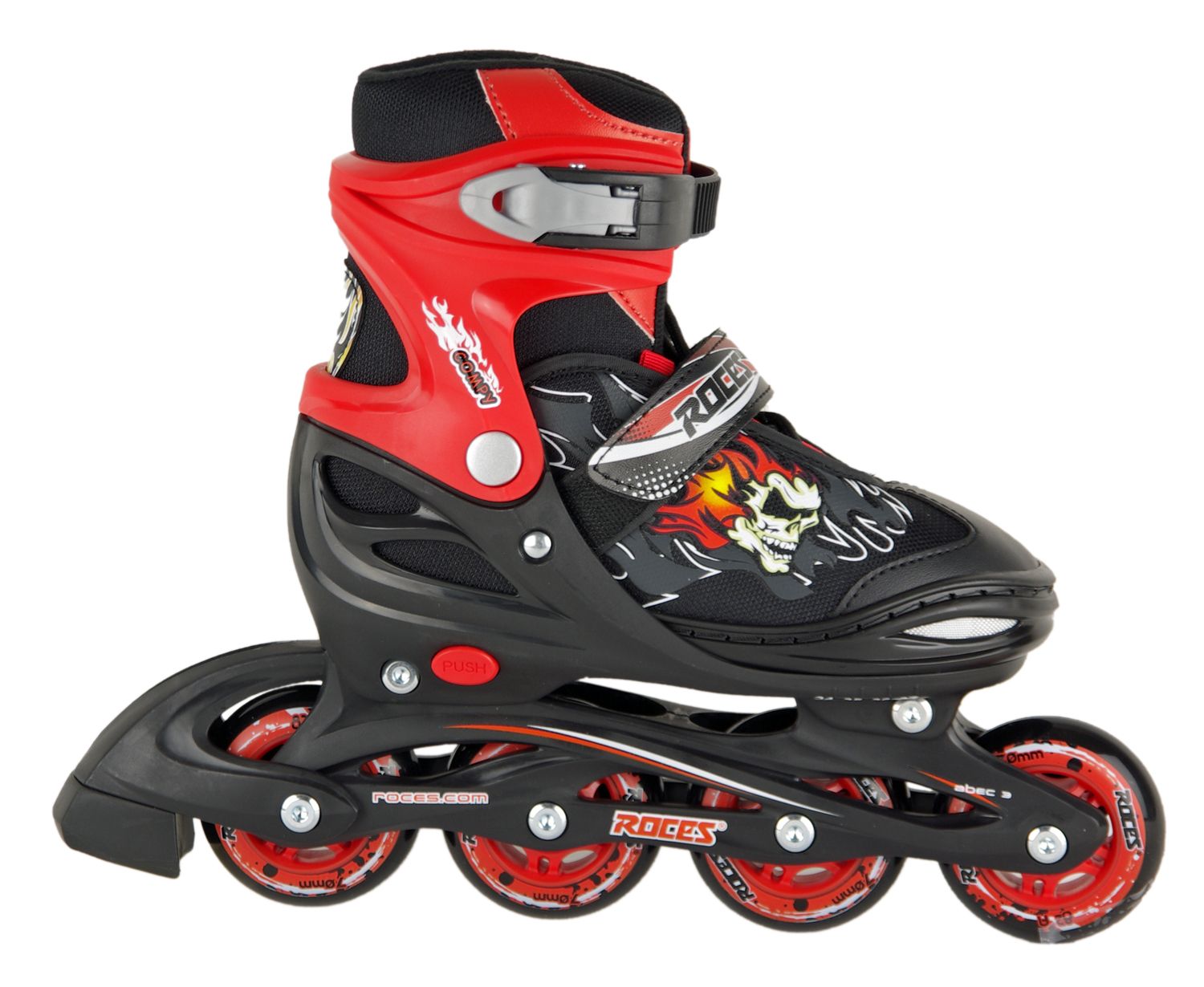 Roces Compy 6.0 Kinderskate Boy black-red 1 Roces Compy 6.0 Kinderskate Boy black-red