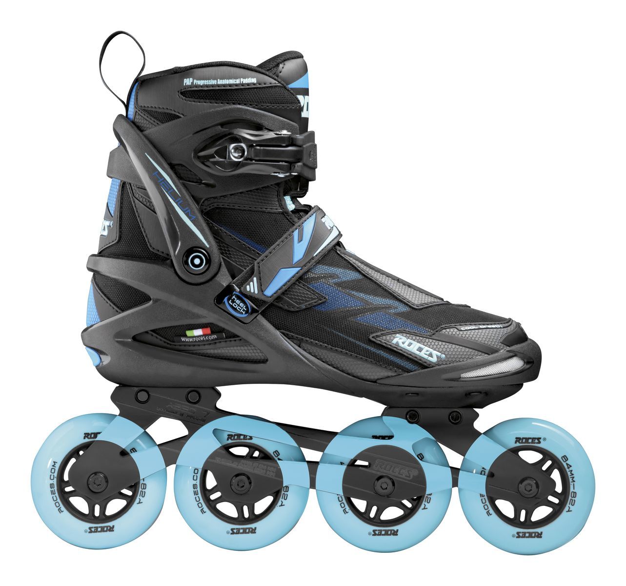 Roces - Helium II W TIF - Inlineskates Damen - black azure 1 Roces - Helium II W TIF - Inlineskates Damen - black azure