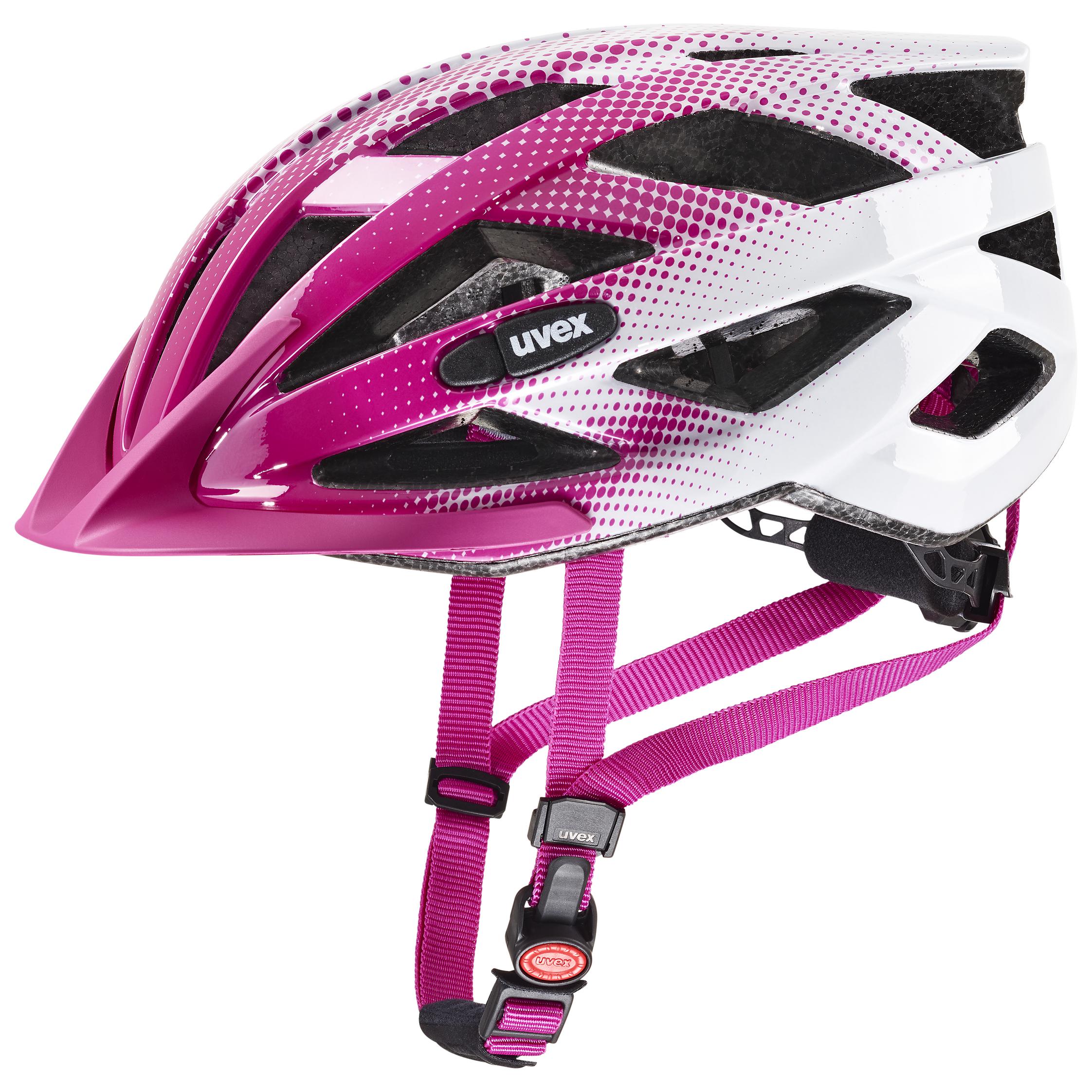 Uvex Bike und Skate Helm Air Wing pink-white 1 Uvex Bike und Skate Helm Air Wing pink-white