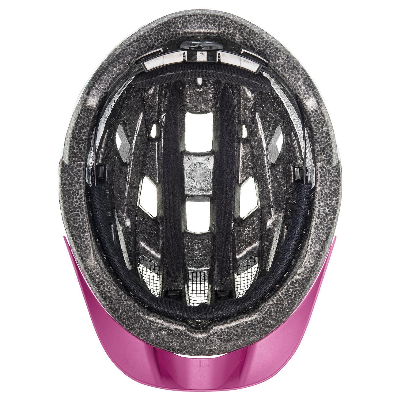 Uvex Bike und Skate Helm Air Wing pink-white 3 Uvex Bike und Skate Helm Air Wing pink-white – Bild 3